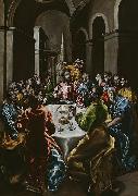 El Greco Feast in the House of Simon oil